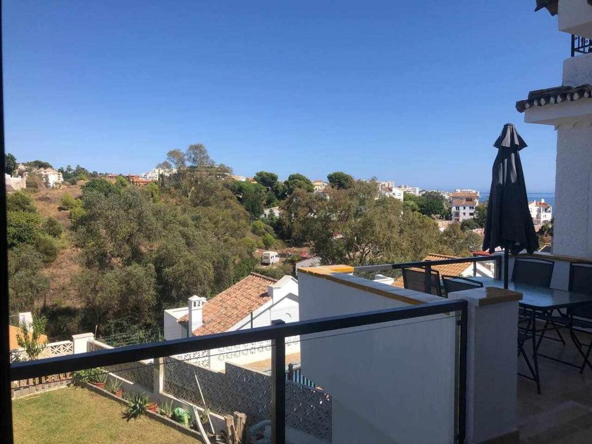 Apartamento 2 En Chalet Con Vista Abierta Al Mar Málaga Exterior foto